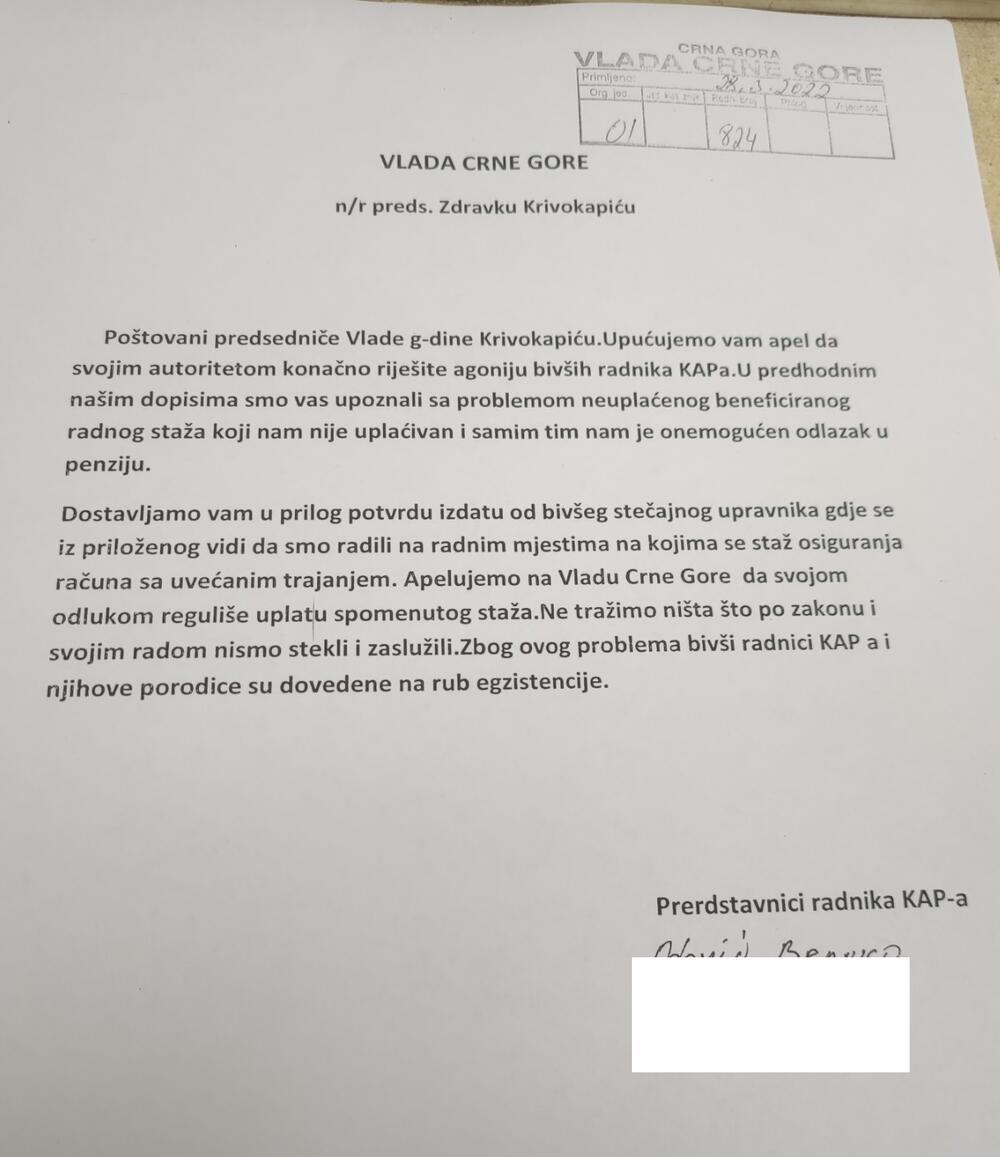 radnici KAP-a