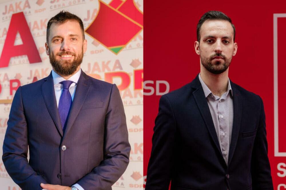 Zeković i Zirojević, Foto: SDP/SD