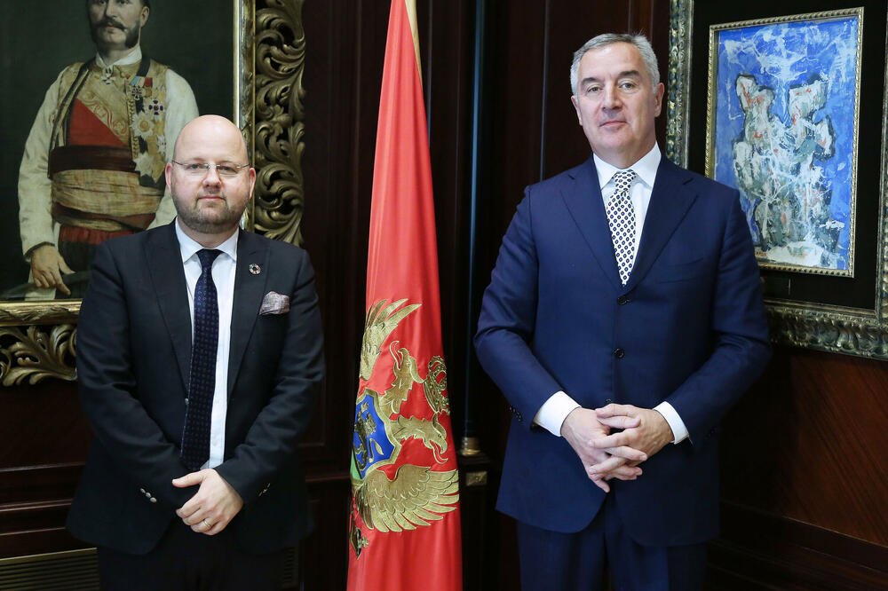 Lundberg i Đukanović, Foto: Predsjednik.me