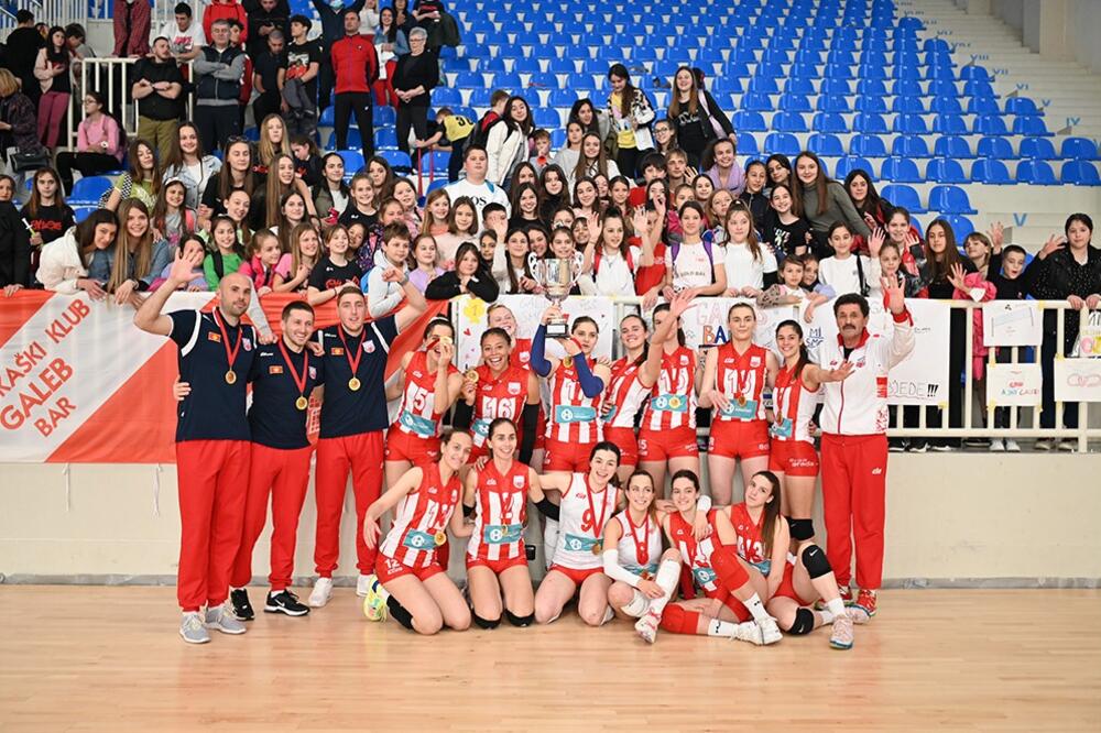 Odbojkašice Galeba, Foto: OSCG