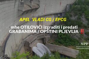 SPP: MHE "Otilovići" izgraditi i upisati na vlasništvo Opštine...