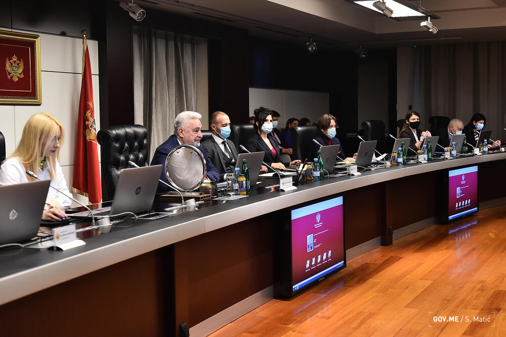 Sa sjednice Vlade, Foto: Vlada Crne Gore