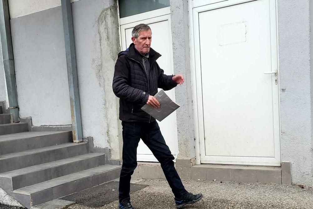 Jelovac juče nakon suđenja, Foto: Jadranka Ćetković