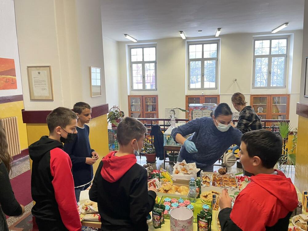 Humanitarna akcija u OŠ Njegoš Cetinje