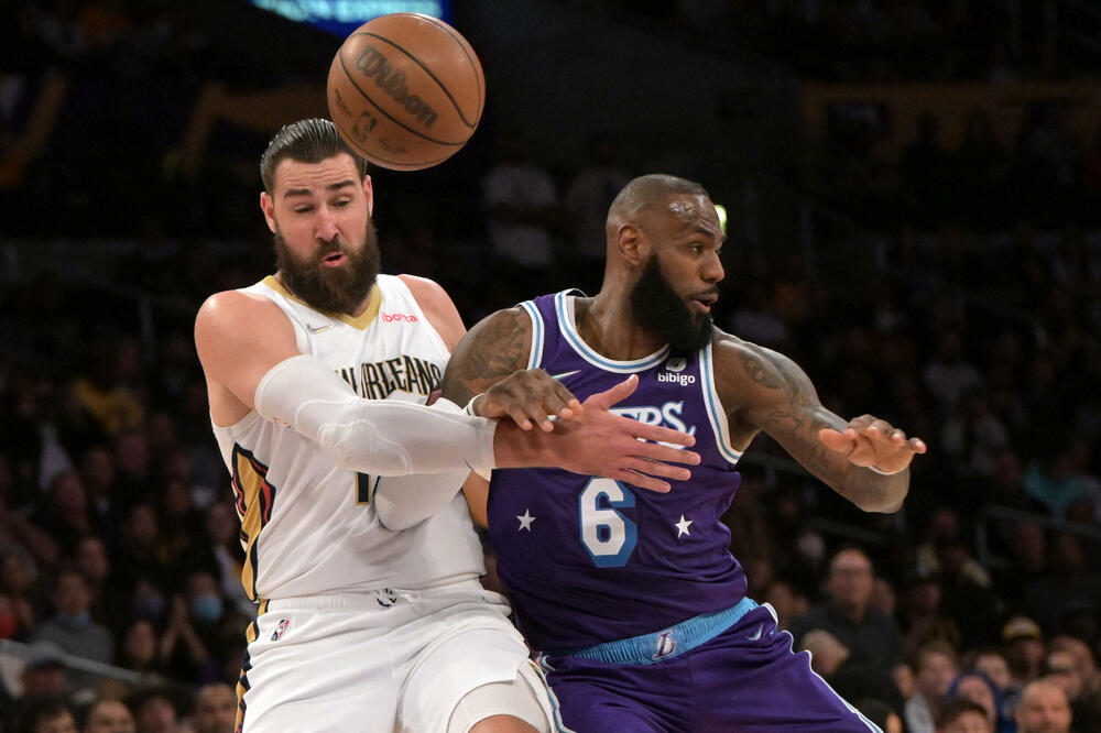 Duel Džejmsa i Valančijunasa, Foto: Reuters