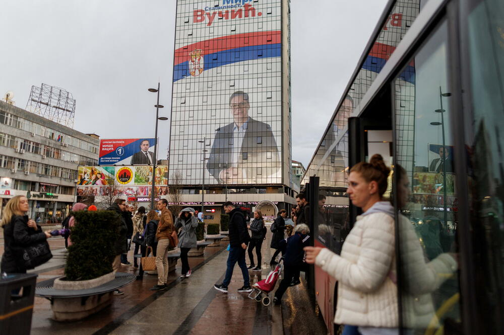 Očekuje se da Vučić osvoji još jedan petogodišnji predsjednički mandat, Foto: Reuters