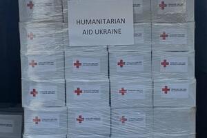 Crveni krst Crne Gore i MUP uputili materijalnu pomoć Ukrajini