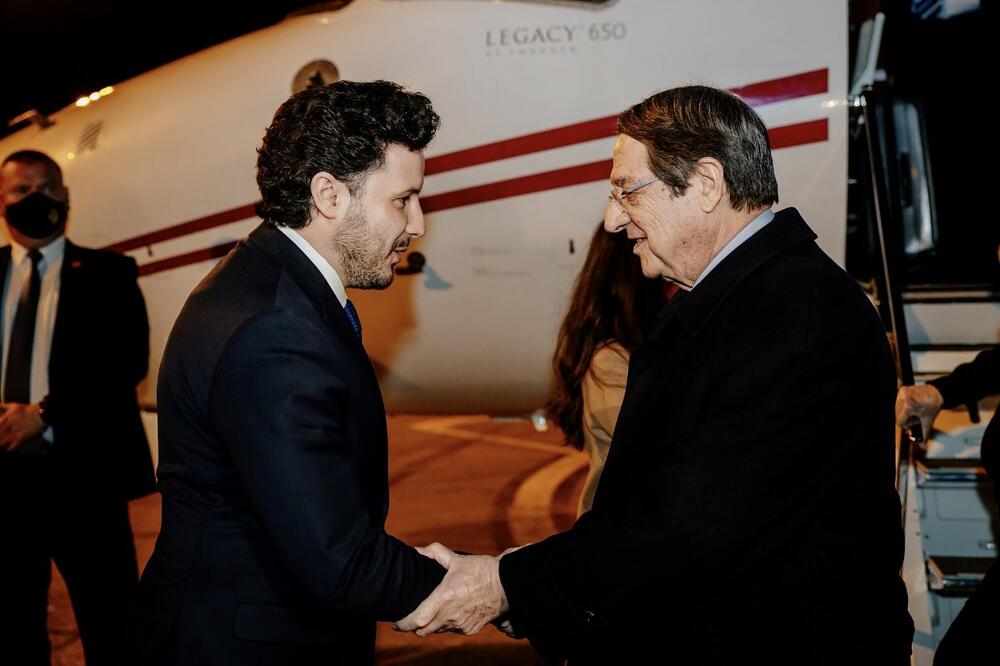 Abazović i Anastasiades, Foto: Tviter/Vlada Crne Gore