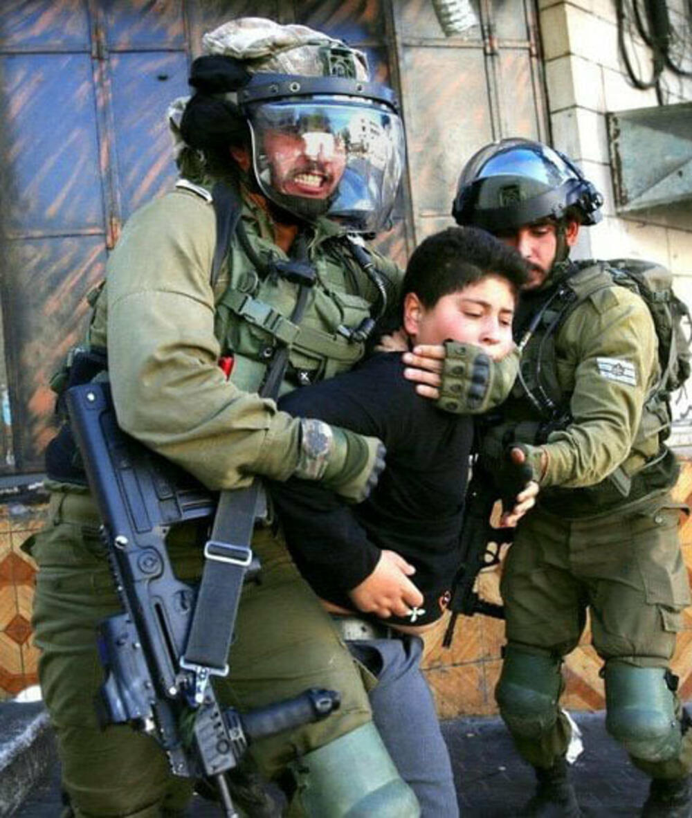 Izraelska vojska, Palestinska djeca