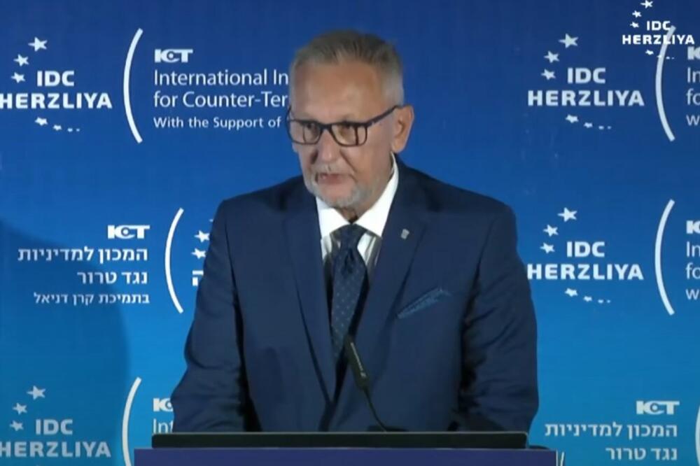 Božinović, Foto: Screenshot Youtube/ International Institute for Counter-Terrorism (ICT)