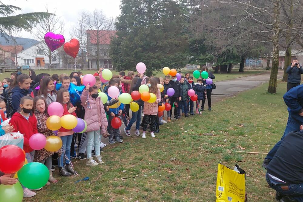 Sa proslave, Foto: OŠ „Mileva Lajović Lalatović“