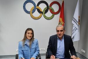 Olympic scholarship for Danka Kovinić, the goal is Paris 2024.