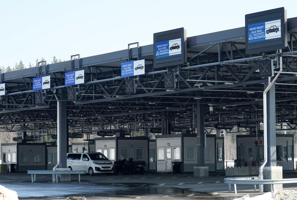 Granični prelaz između Finske i Rusije u Imatri
