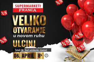Franca market in Ulcinj in a completely new guise!
