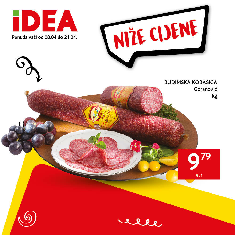 <p>Potražite preko 1.000 sniženih redovnih cijena u svim IDEA prodavnicama</p>