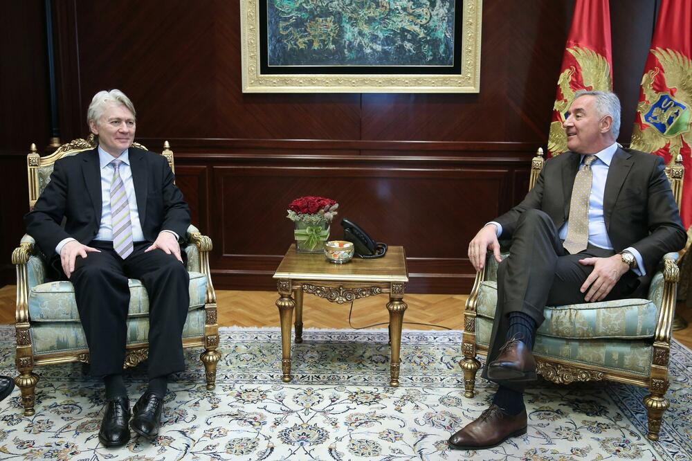 Đukanović i Jelstad, Foto: Predsjednik.me