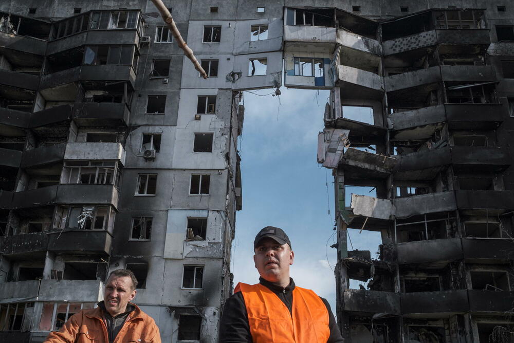 <p>"Još više žrtava od ruskih okupatora", rekao je Zelenski</p>