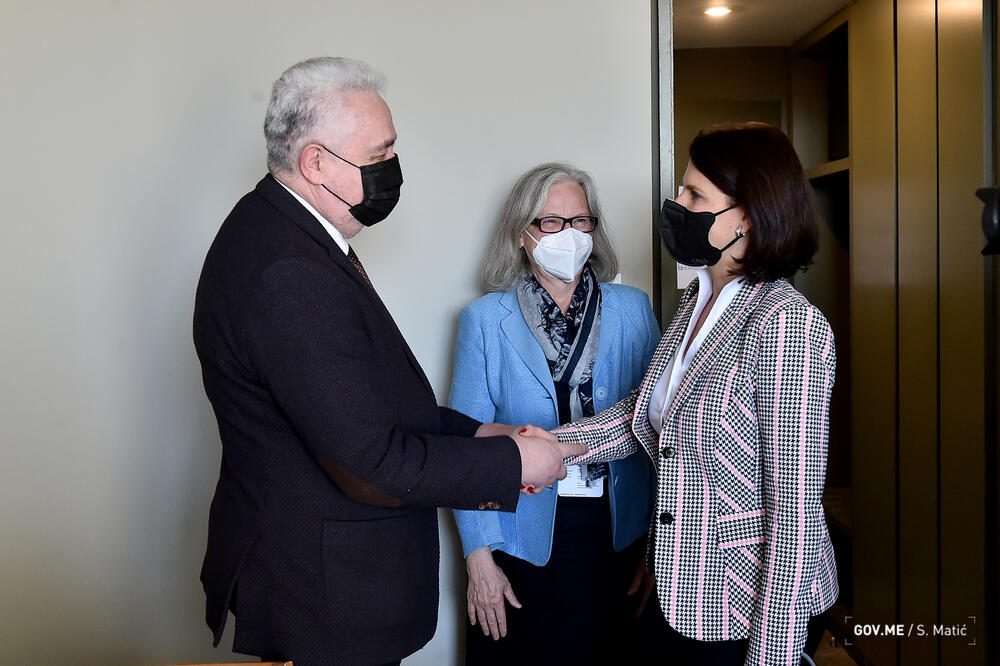 Krivokapić i Edštadler, Foto: Vlada Crne Gore