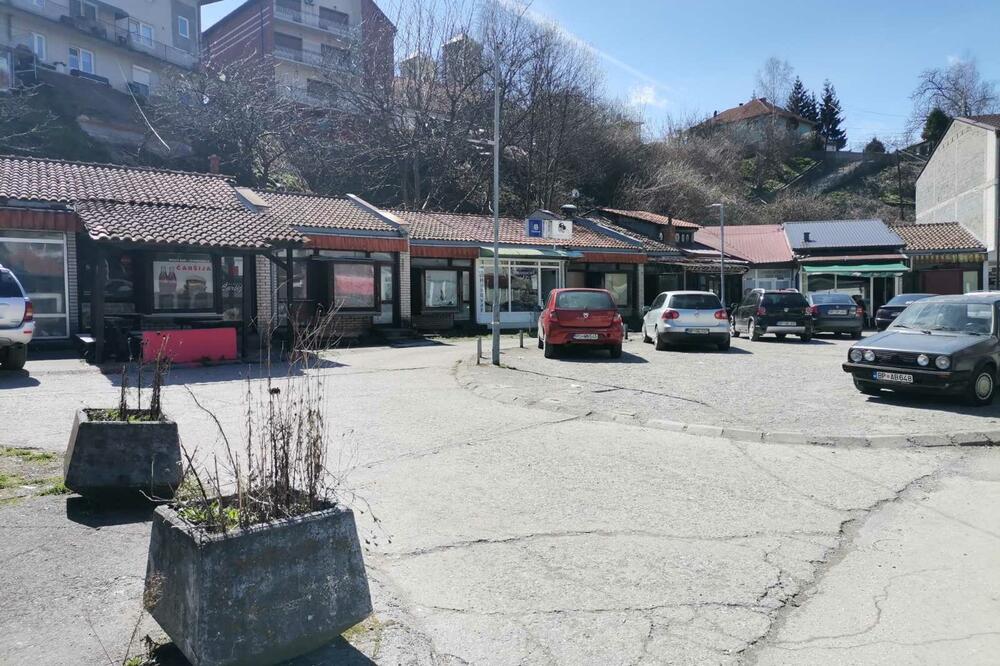 Mjesto na kojem je pretučen osnovac, Foto: Jadranka Ćetković