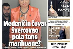 Naslovna strana "Vijesti" za 11. april 2022.