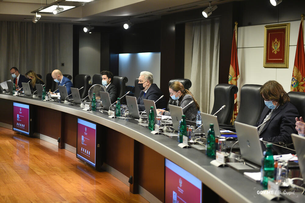 Nastavili DPS praksu: Sa sjednice Krivokapićeve Vlade, Foto: gov.me