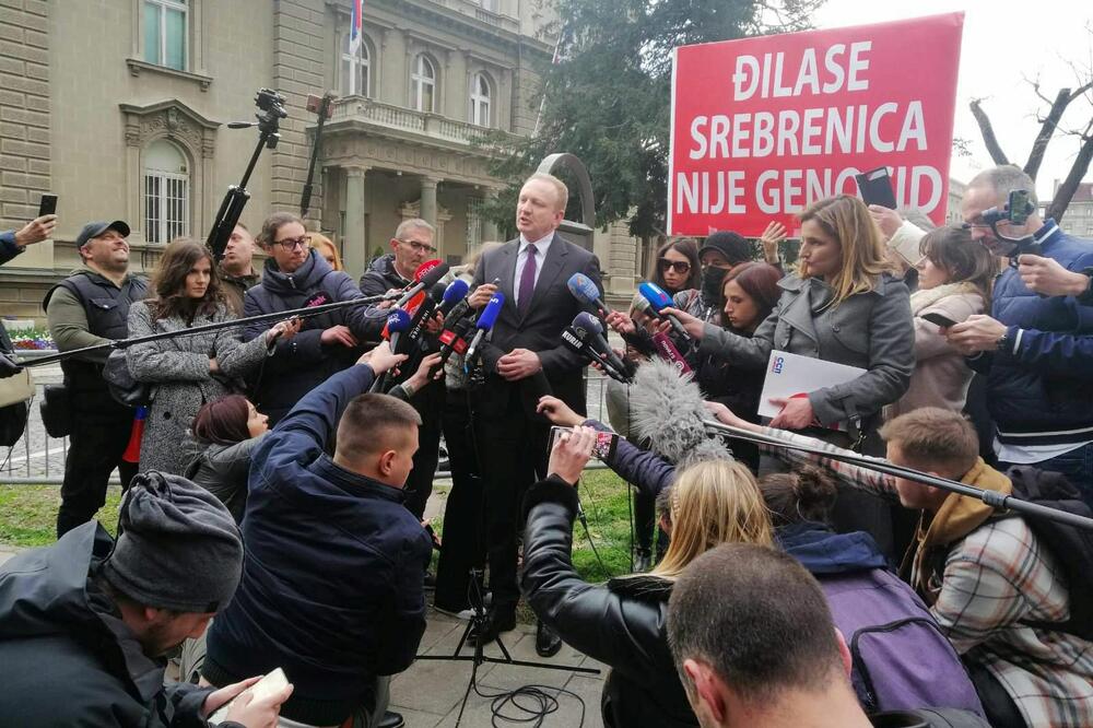 Nakon sastanka sa Vučićem, Foto: BETAPHOTO