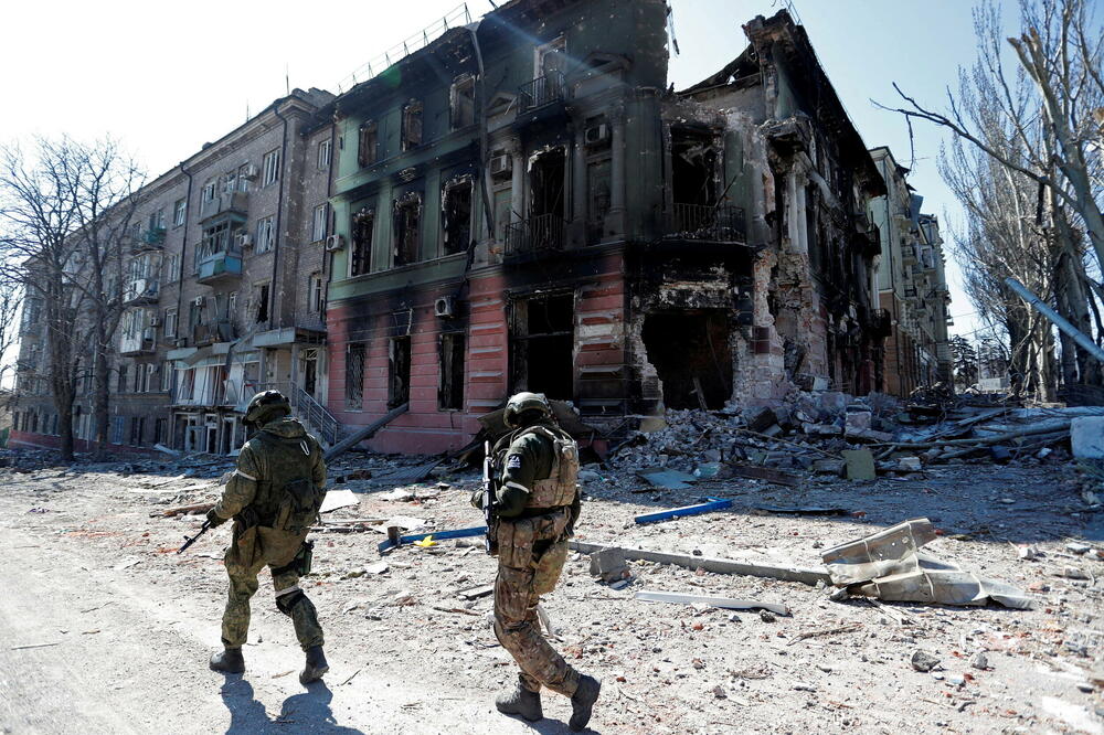 Proruske trupe u Mariupolju, Foto: Reuters