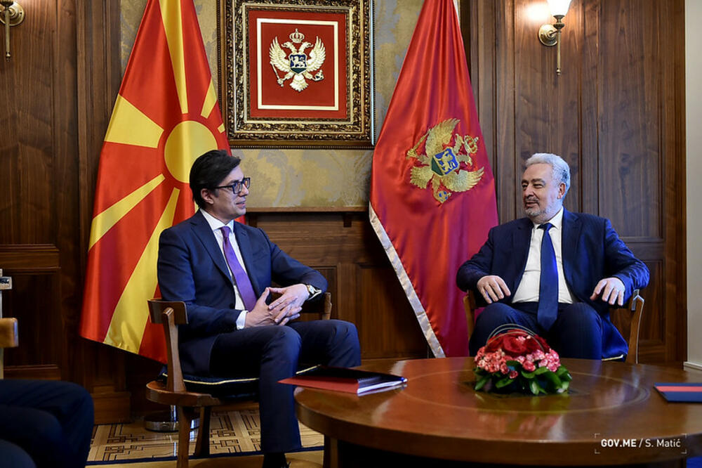 Pendarovski i Krivokapić, Foto: Gov.me/Saša Matić
