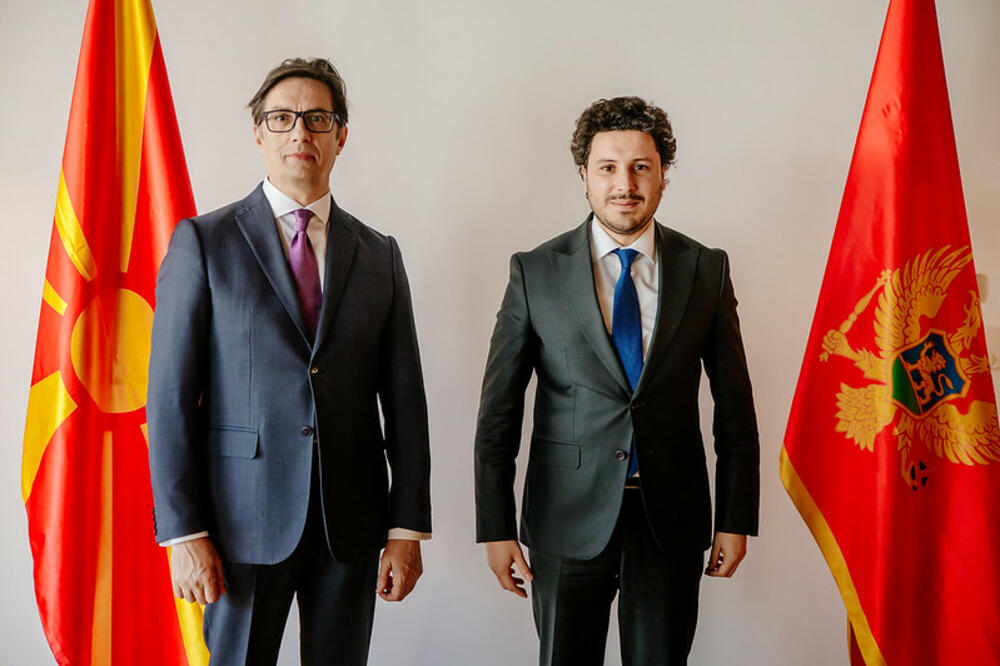 Pendarovski i Abazović, Foto: Vlada CG