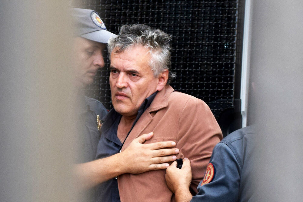 Aleksić nakon hapšenja, Foto: Boris Pejović