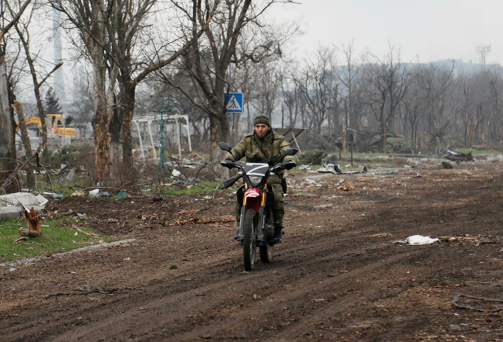 <p>Petro Andrjušenko, savjetnik gradonačelnika Mariupolja Vadima Bojčenka, odbacio je izjave Rusije kao "nemoguće"</p>