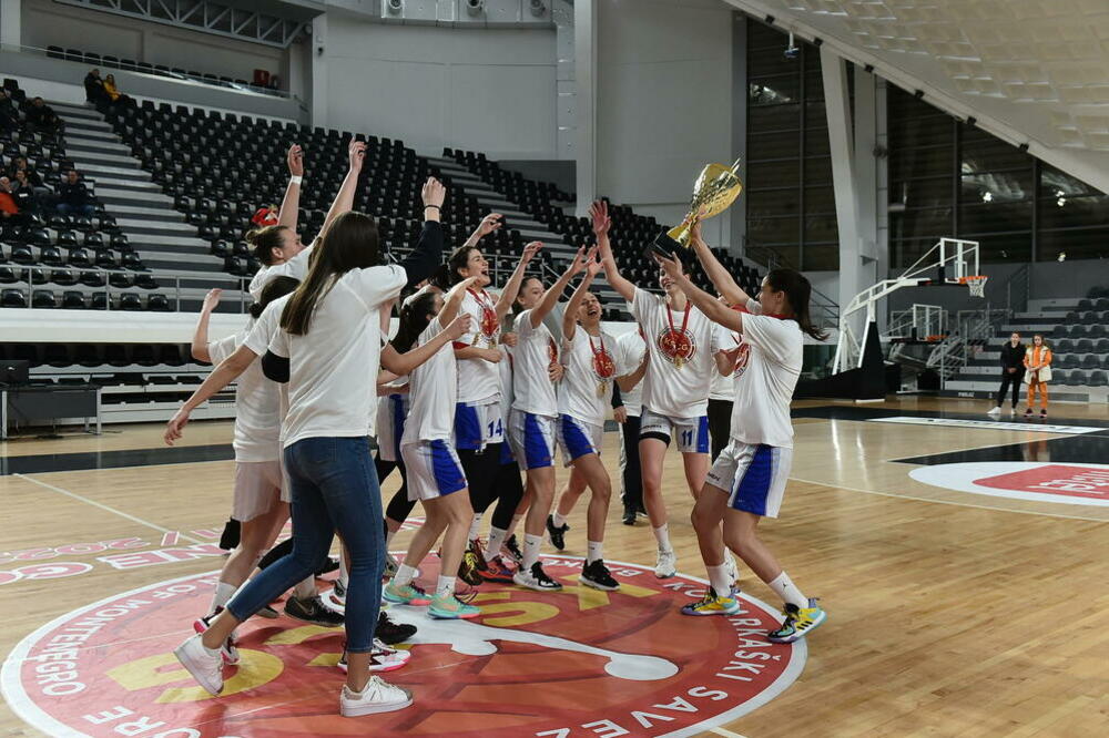Košarkašice Budućnost Bemaksa, Foto: KSCG