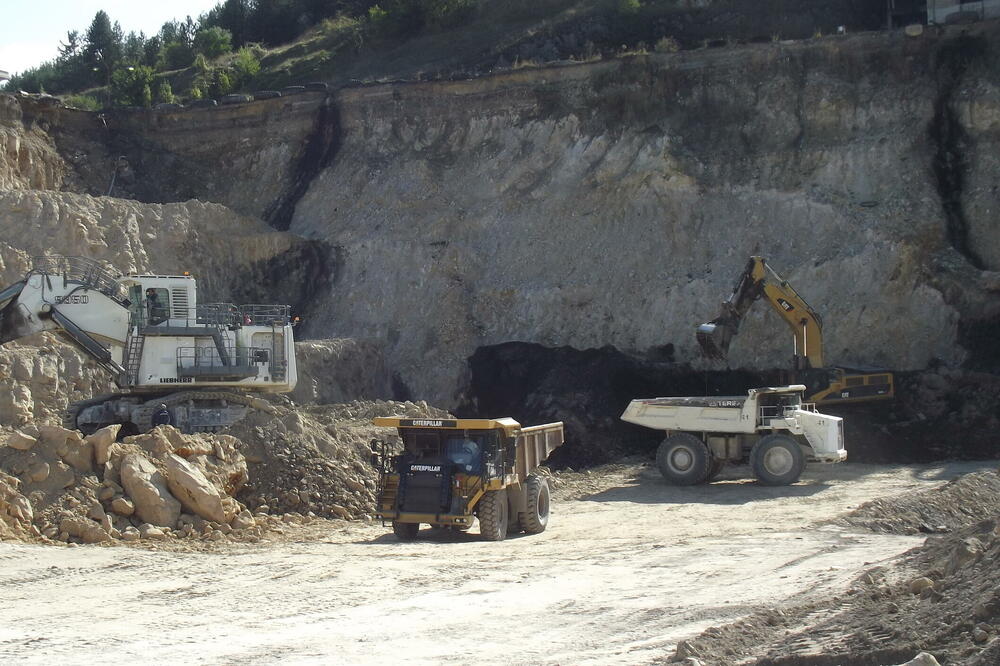 TE Pljevlja isporučeno 88 odsto iskopanog uglja: Rudnik u Pljevljima, Foto: Goran Malidžan