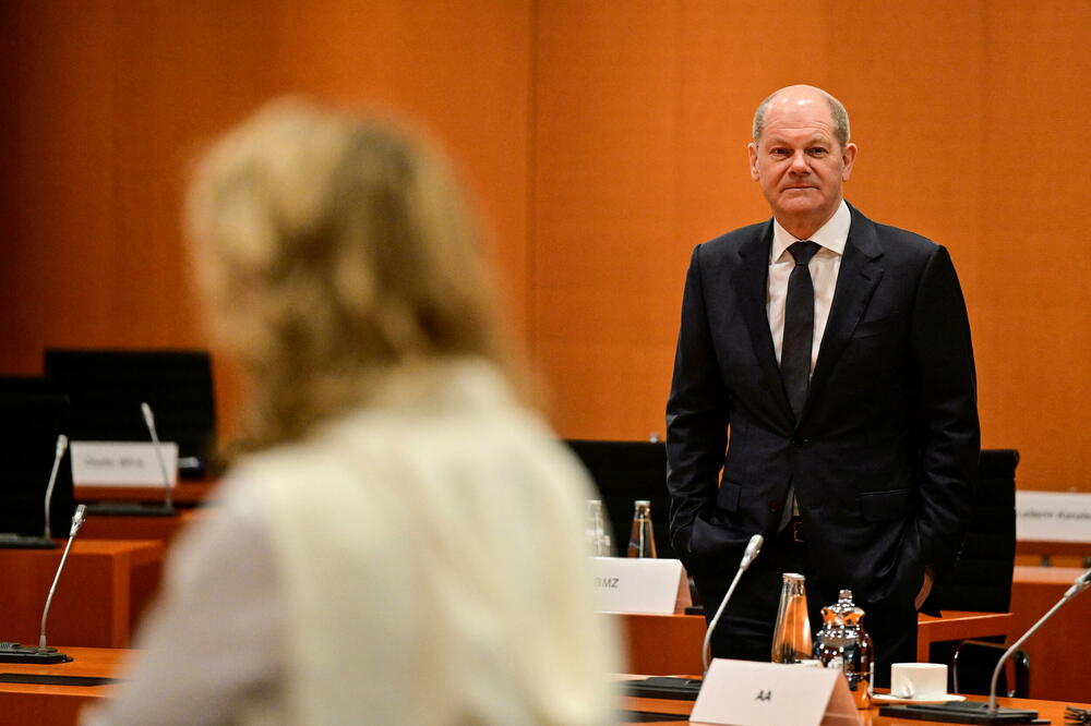 Šolc na sastanku kabineta u Berlinu, Foto: Reuters