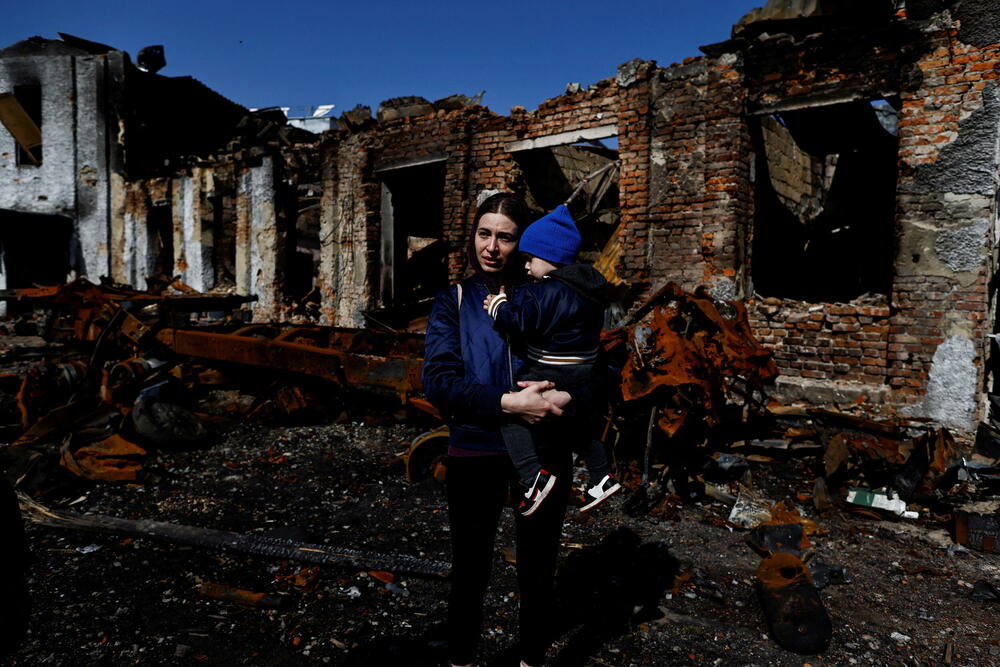 Iz grada Trostjanec u ukrajinskoj Sumskoj oblasti