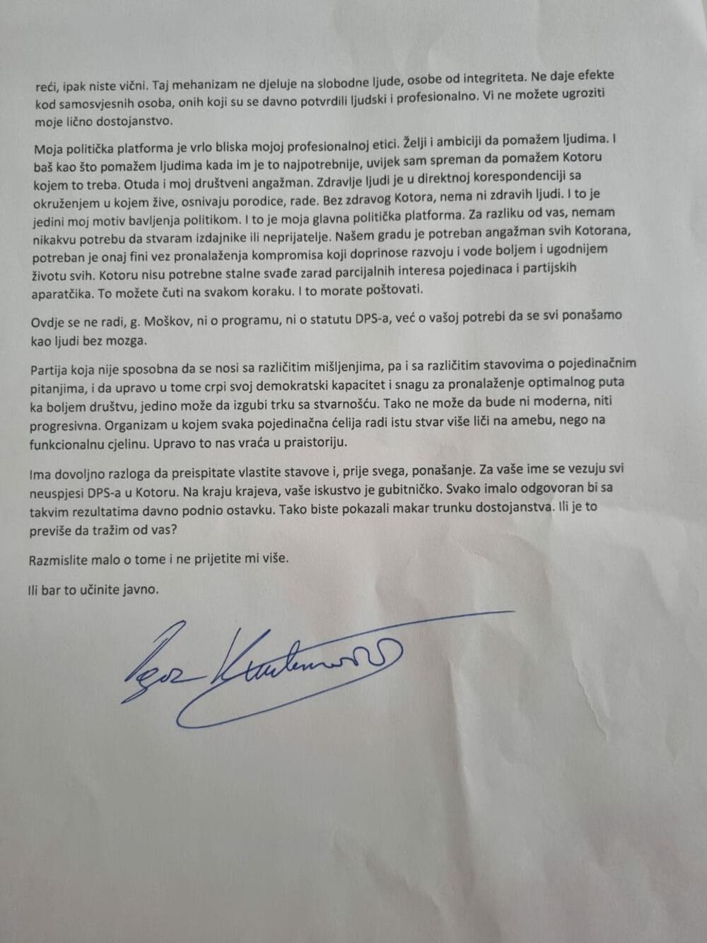 pismo Kumburović
