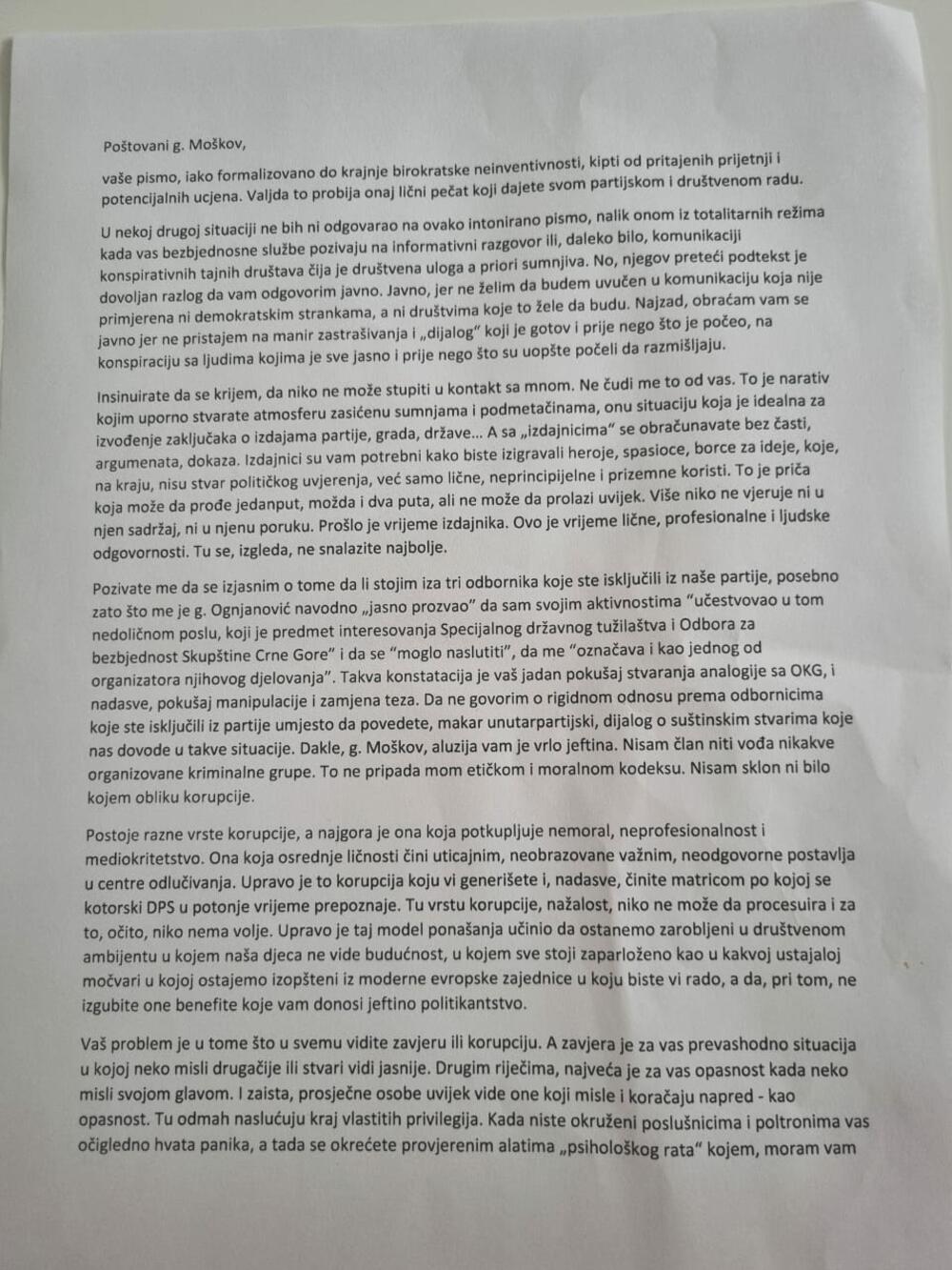 pismo Kumburović