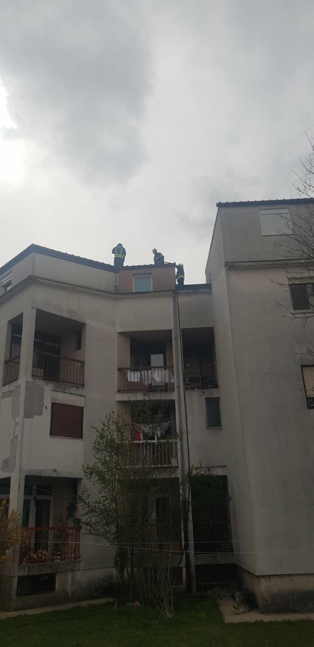 <p>"Za požar nam je javljeno u 14.35 časova. Odmah je naša ekipa, od deset vatrogasaca i dvoje vozila, otišla na teren", rekao je  komandir nikšićke Službe zaštite i spasavanja, Slavko Tadić</p>