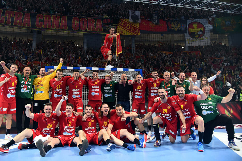 Crnogorski rukometaši, Foto: Luka Zeković