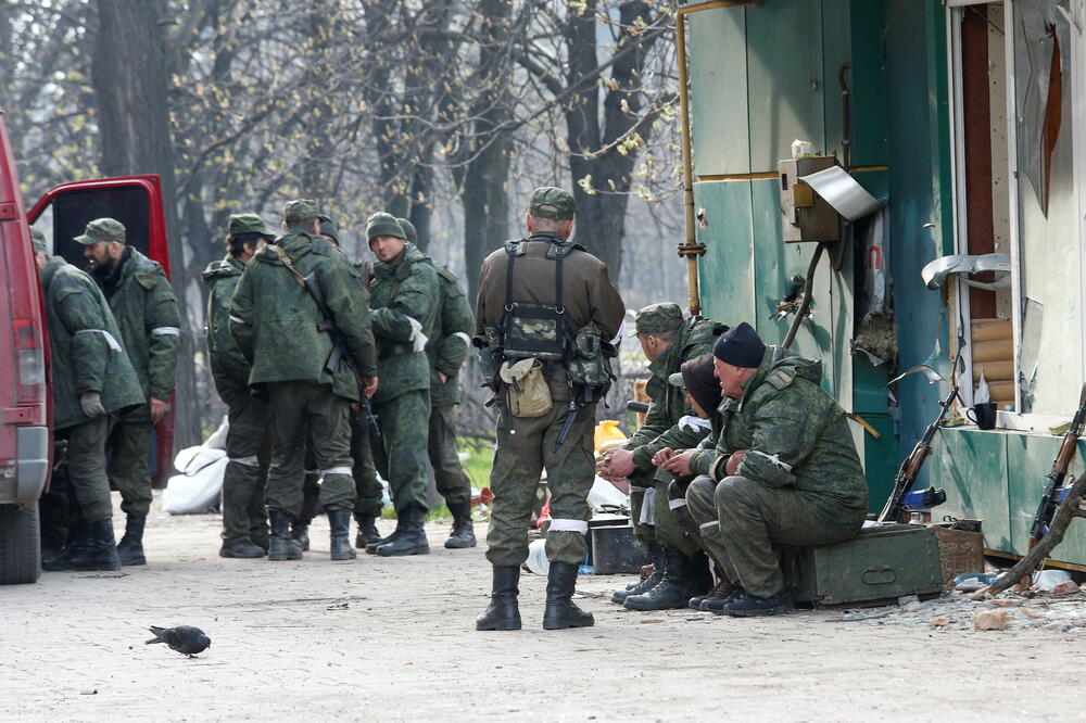Proruske trupe u Mariupolju, Foto: Reuters