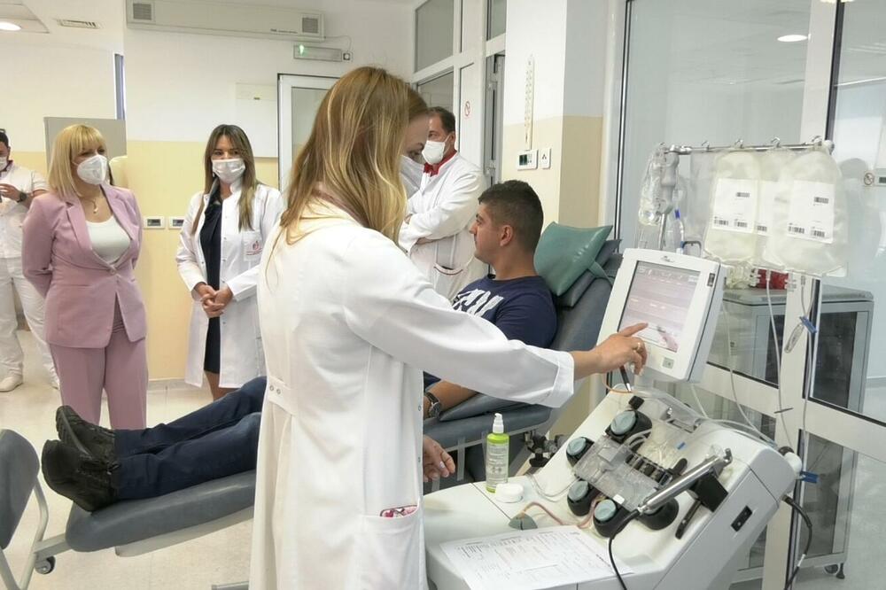 Detalj iz Zavoda za transfuziju krvi, Foto: Mediabiro