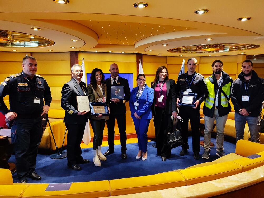 Sa prijema na 'MSC Fantasia'