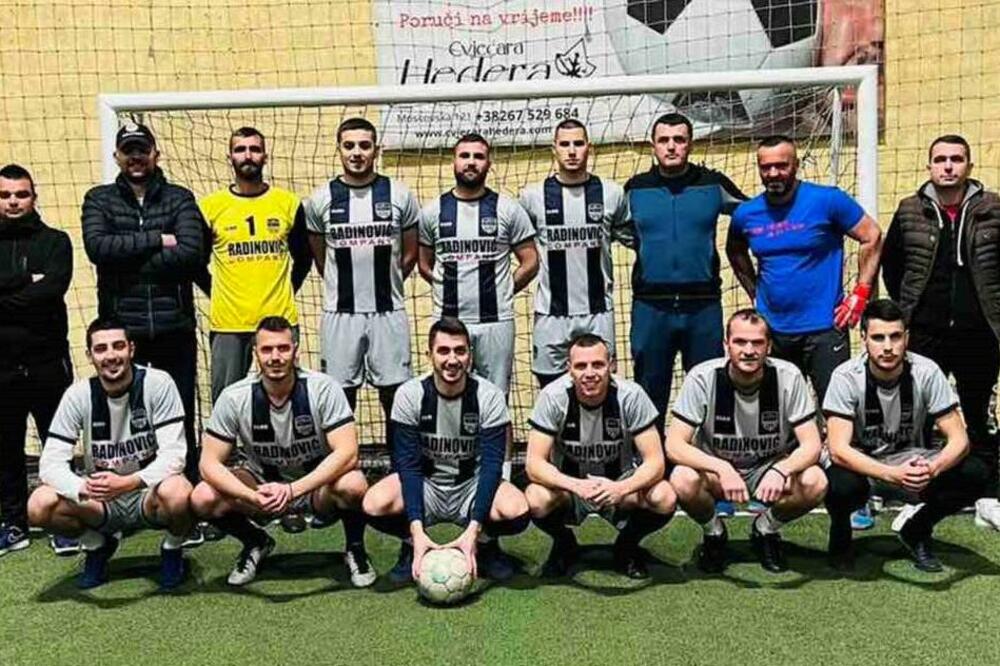 Ekipa Grbavci Radinovic Company nije imala puno problema protiv Napretka, Foto: Podgorička minifudbal liga