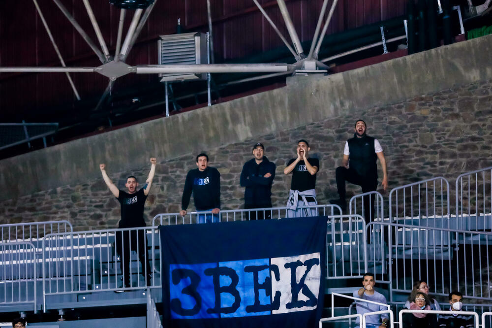 Navijači Budućnosti na utakmici u Andori, Foto: Morabanc Andorra