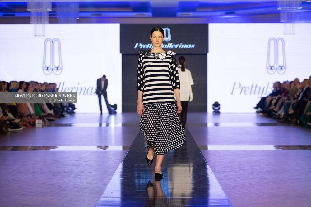 <p>Sinoć su na Imanju Knjaz u Podgorici održane revije Marine Banović, Ane Suevalove, Valentine Mitrović, Bate Spasojevića i studenata Fakulteta za dizajn i multimediju, smjera Modni dizajn...</p>