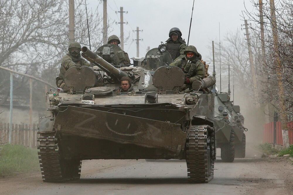Pripadnici ruskih snaga nadomak Mariupolja, Foto: Rojters
