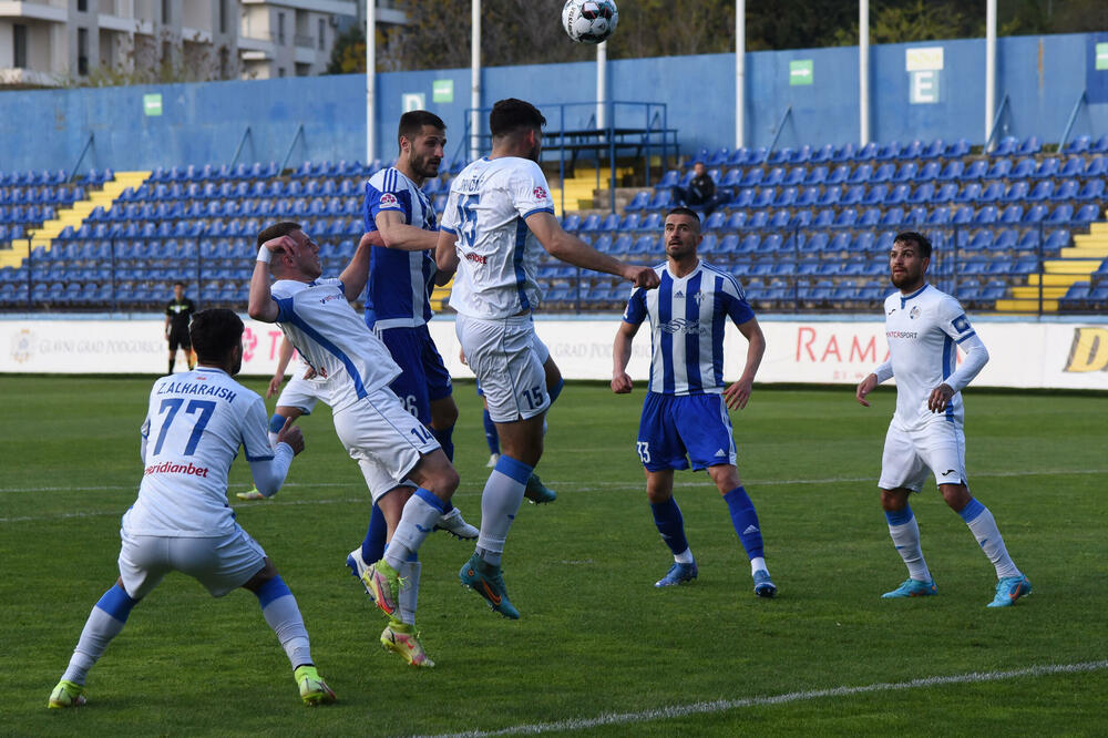 Sa utakmice Budućnosti i Sutjeske, Foto: Luka Zeković