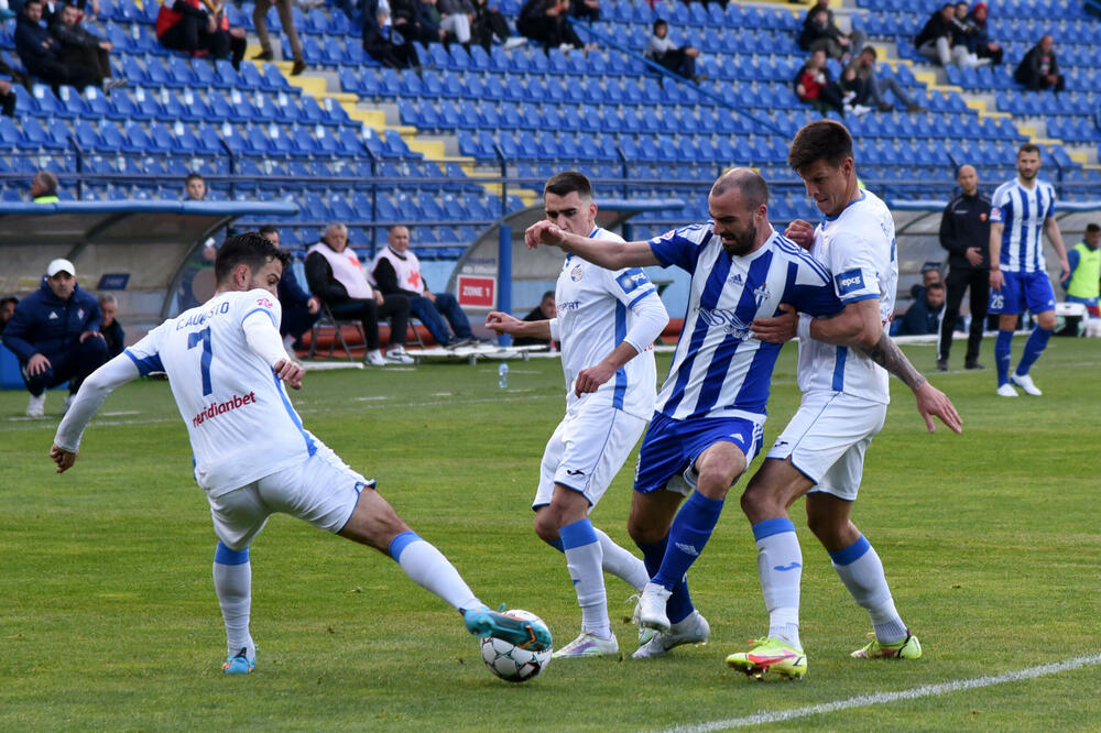 Sa utakmice Budućnosti i Sutjeske (arhiva), Foto: Luka Zeković