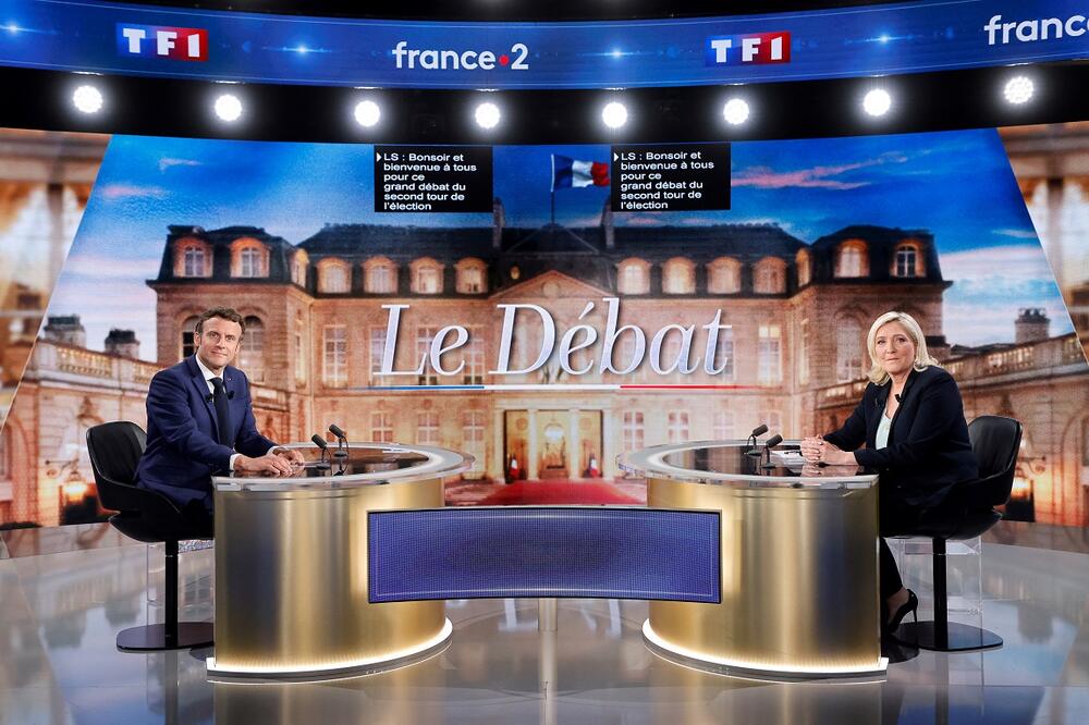 Makron i Le Pen, Foto: Reuters