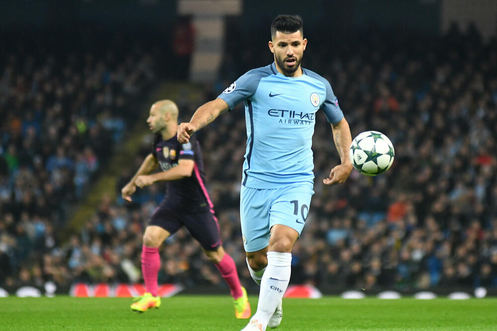 Serhio Aguero u dresu Mančester sitija, Foto: Shutterstock